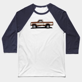 1979 Ford pick up truck, single cab shortbed, two tone. dent side truck. Baseball T-Shirt